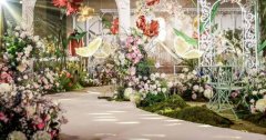“秘世花园” 北京丽思卡尔顿酒店冬季婚礼秀圆满落幕